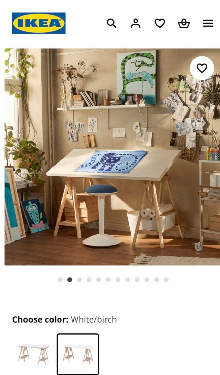Desk Art table