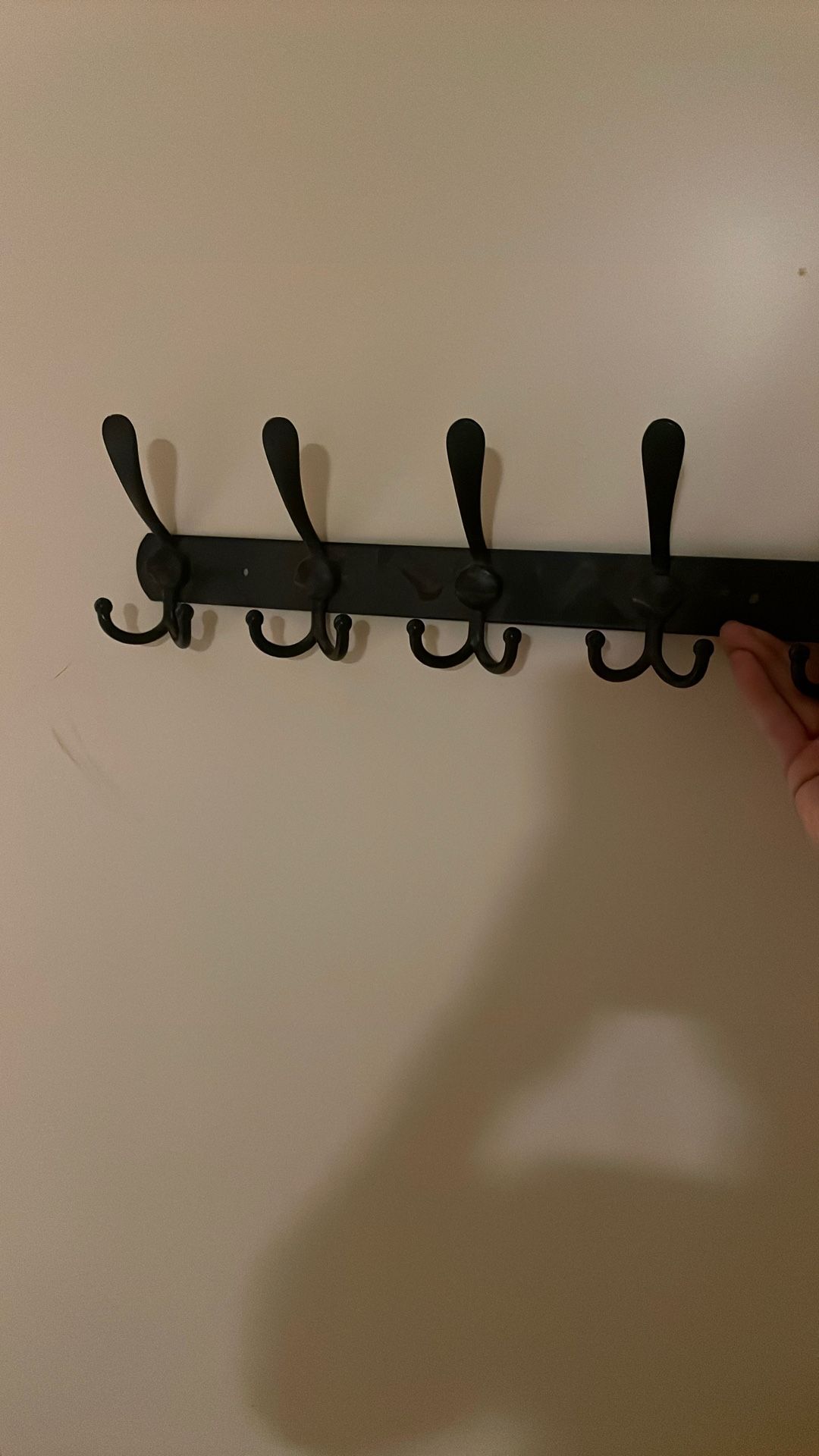 Metal hanger for coats
