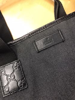 Gucci Tote Bag Black/charcoal