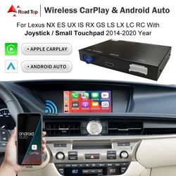 Wireless Car play for Lexus 2014-2020 with small Touchpad
