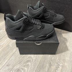 Air Jordan 4 Retro Black Cat Size 9 & 9.5