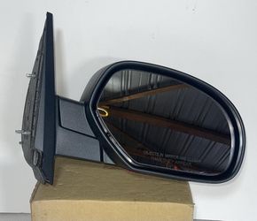 LA Zona Auto Parts 07 to 13 Silverado Sierra Yukon Tahoe Avalanche Escalade Right Passenger Side Mirror Derecho Pasajero Electric Espejo Retrovisor