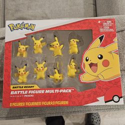 POKEMON PIKACHU BANDAI ACTION FIGURES 8 BRAND NEW