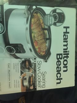 Hamilton Beach® 6-Quart Programmable Searing Slow Cooker