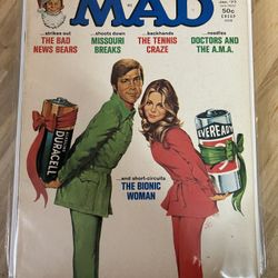 Vintage Mad Magazine #188 Cool Cover January 1977 