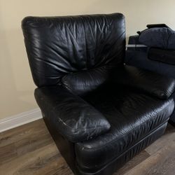 Black Leather Recliner