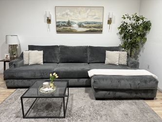 Large Oversized Sectional Couch - Delivery Available