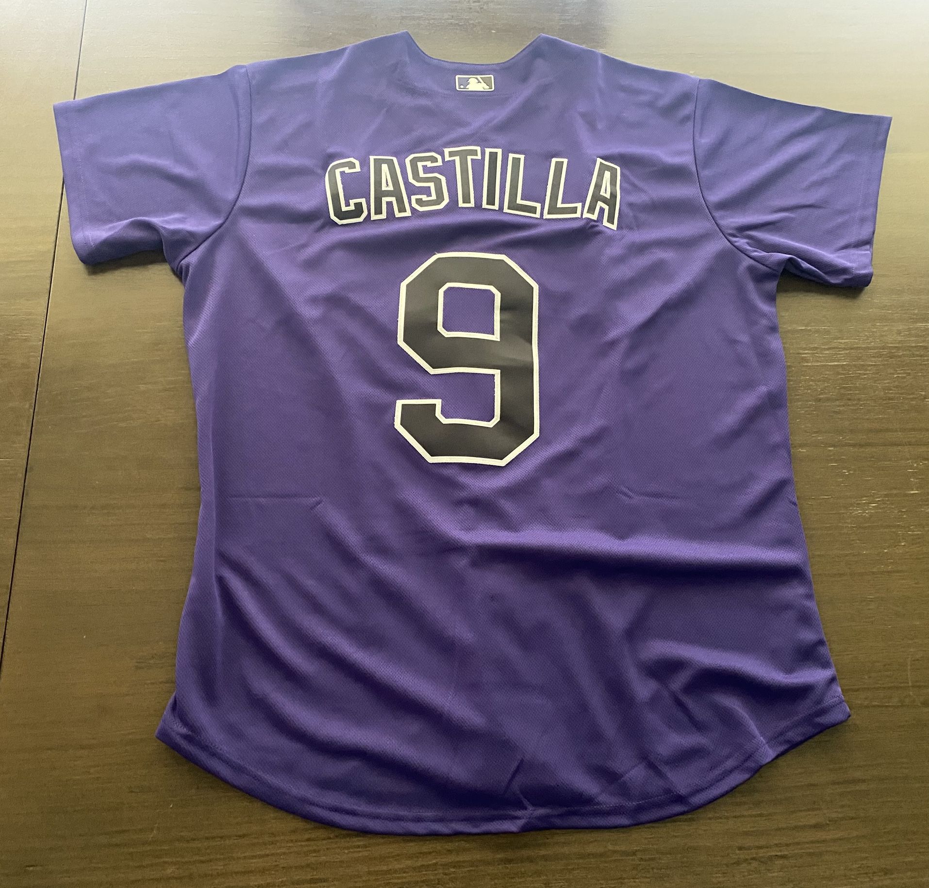 Vinny Castilla Nike Colorado Rockies Large Nike Baseball Jersey New Baseball #9