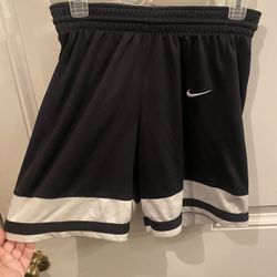 Nike Black and White Sports Shorts