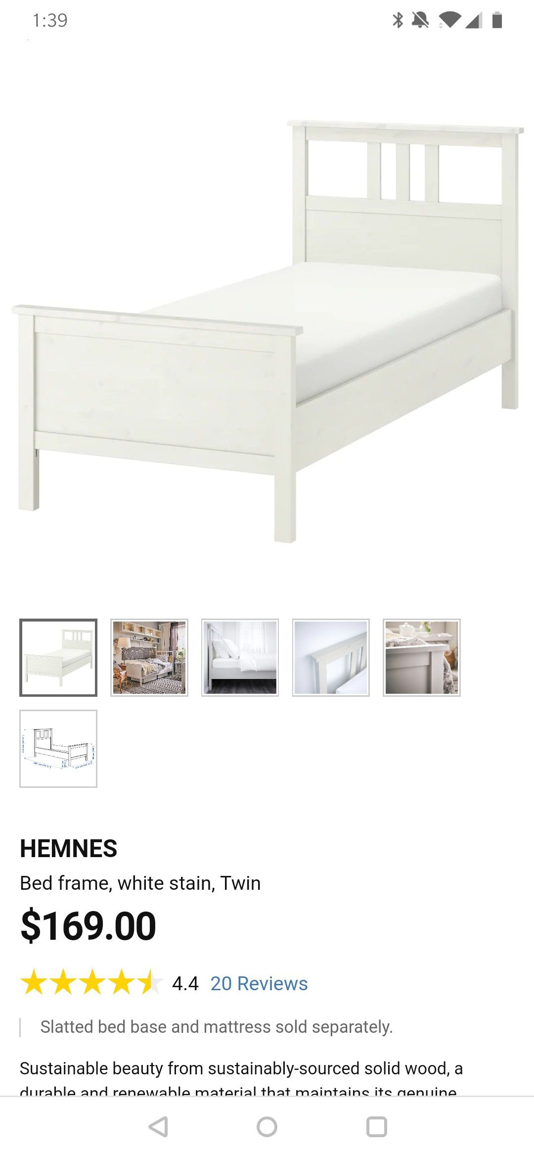 White Twin Bed Frame Ikea