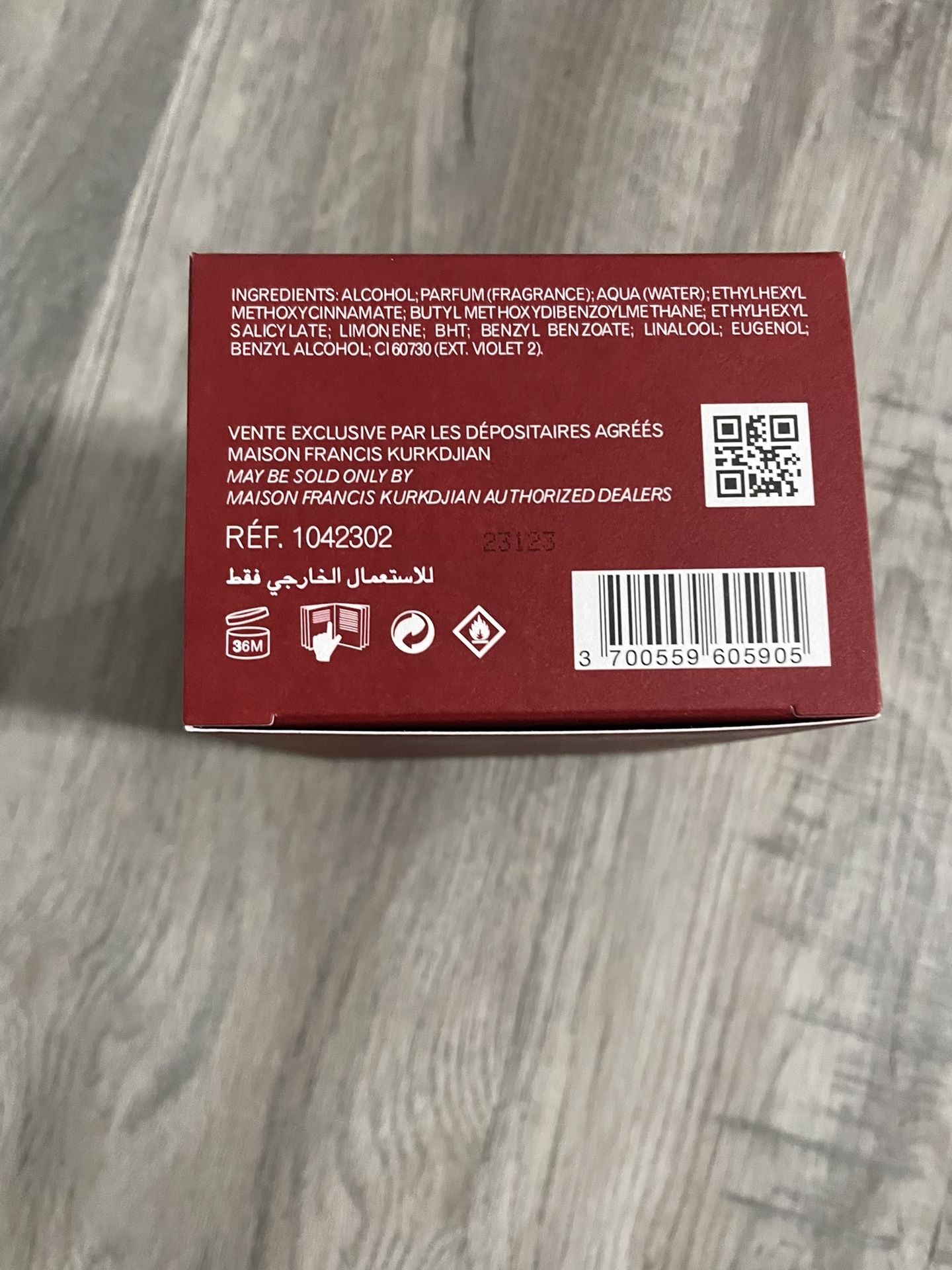 Baccarat Rouge 540 70ml