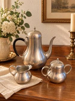 Pewter coffee/tea set
