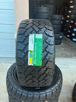 265/40R18-Set of 4 Brand New 265/40R18 TBB Tires – FREE Installation & Balancing