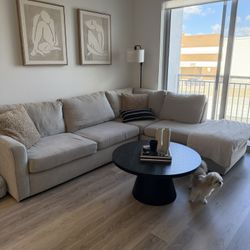 City Furniture Light Beige Couch