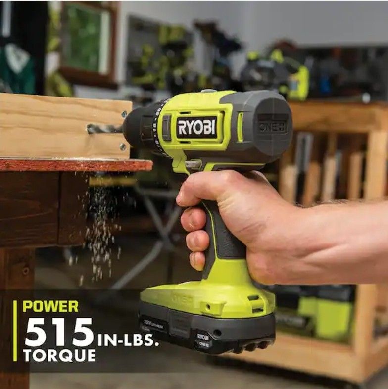 Ryobi ONE+ 18V Cordless Tool Combo Kit with Drill/Driver, Impact
