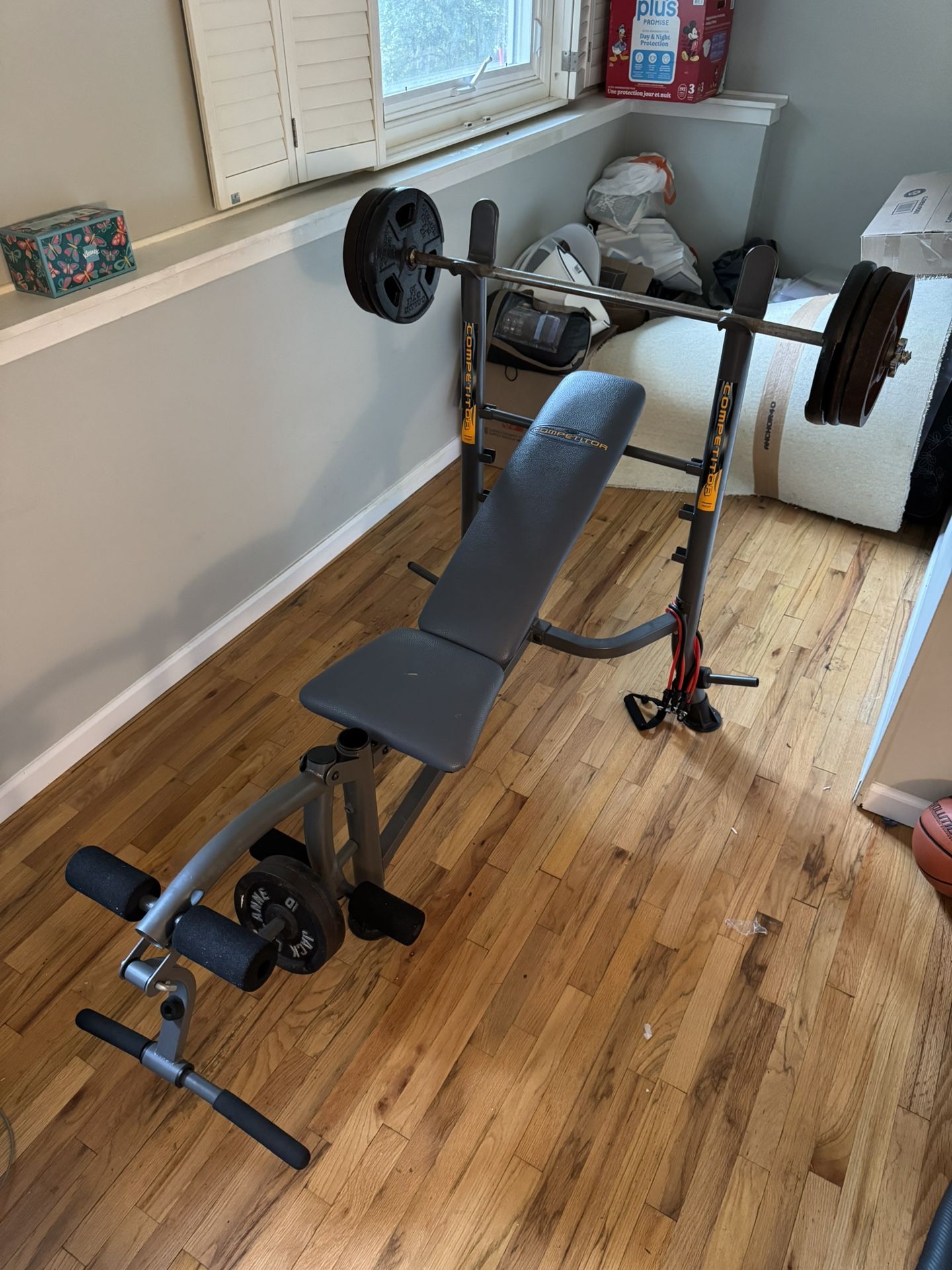 Bench Press And Weights