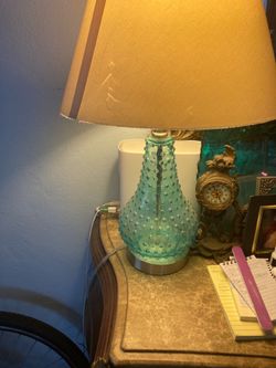 Blue lamp