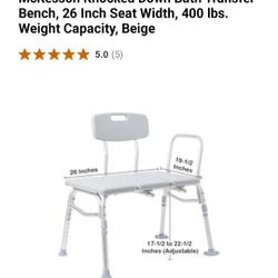 Handicap Bench Shower Seat