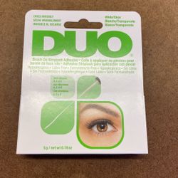 DUO GLUE (Brush On White/Clear)