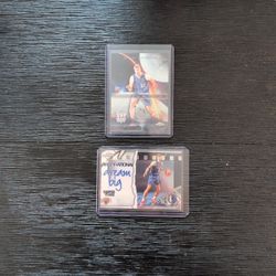 Cooper Flagg Inspirational/Activators Topps Chrome AC-11 and IP-18 Bundle