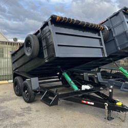 Dump Trailer 8x10x3