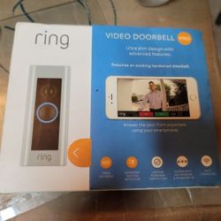 Ring Doorbell Pro Used, All Accessories Included
