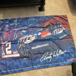 Rusty Wallace Flag