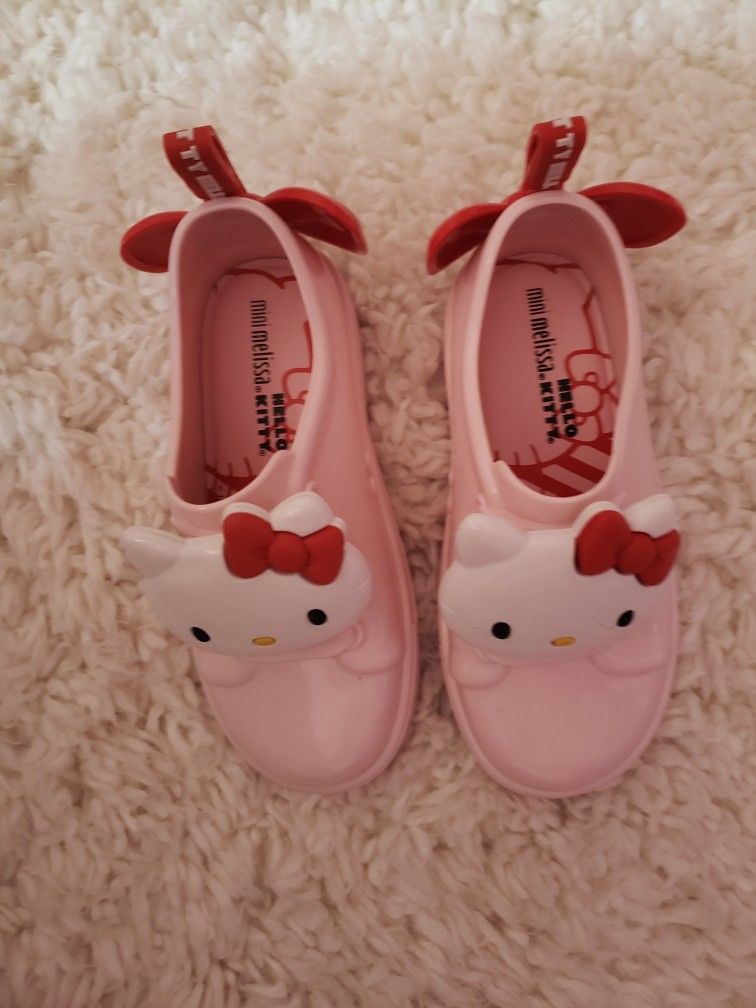 Mini Melissa Hello Kitty Slip Ons
