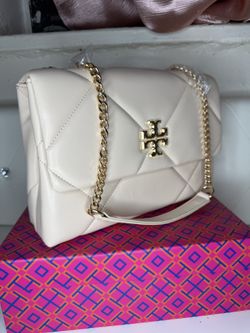 Beige Leather Medium Size