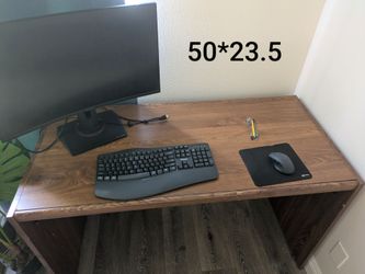 Wooden desk