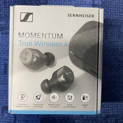 NEW - Sennheiser MOMENTUM True Wireless 4 Earbuds (Black)