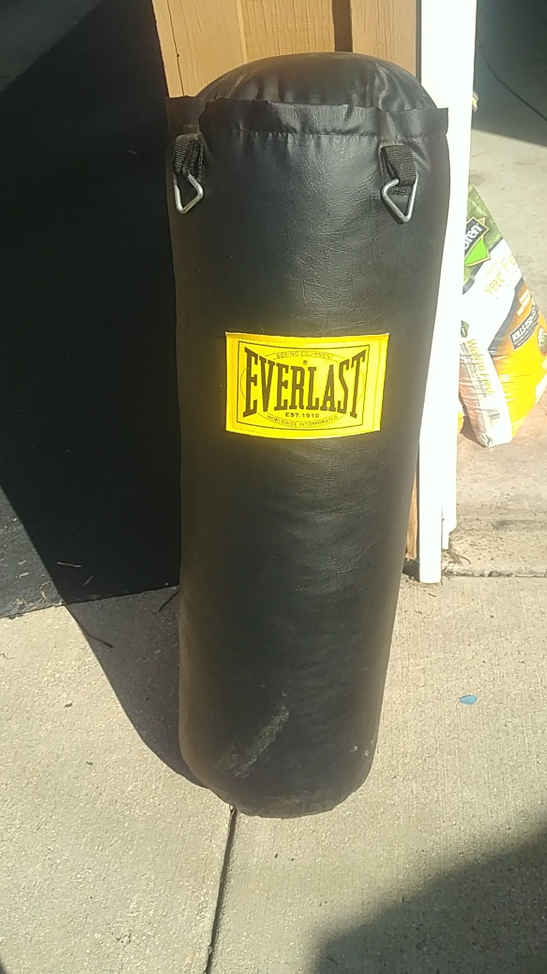 Everlast heavy bag 70lbs