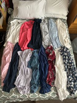 Bag of Men’s Clothes: Size Medium Hollister, Quicksilver, and other