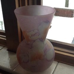 Small glass vase