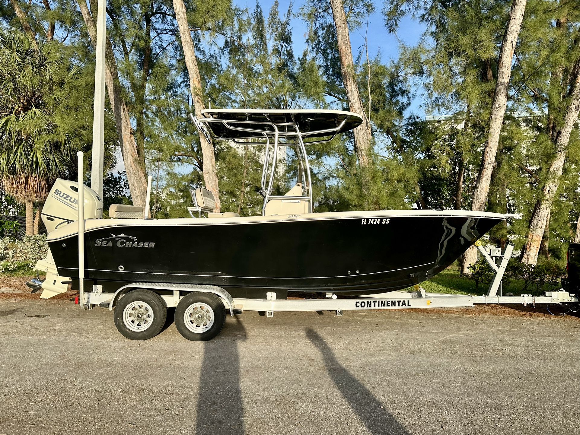 2020 Center Console 22’ Sea Chaser Boat With Trailer