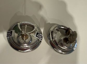 Heavy duty Disc Padlock Pro locks