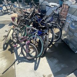 Several bikes maybe 12/13/14 bikes  all for $100 firm