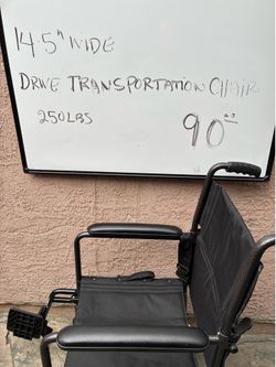 Transportation chair