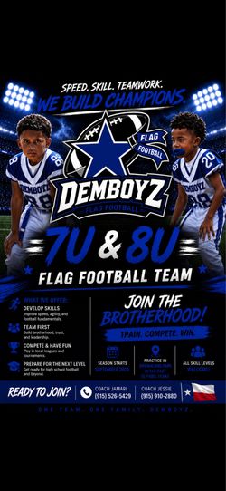 Flag Football Team El Paso