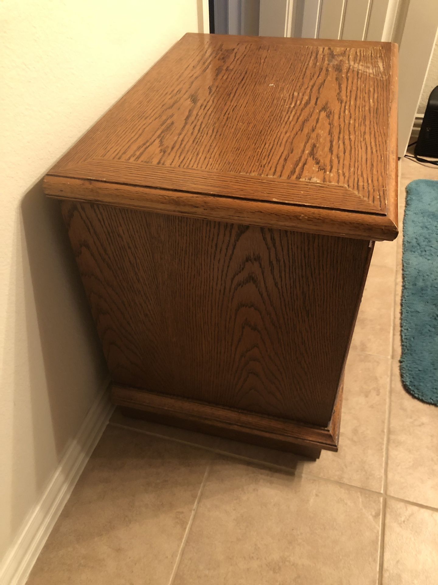 3 Piece Set, Solid Oak Wood.