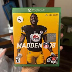 Madden 19 Xbox One Game not free