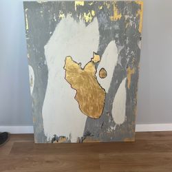 Free Large Mixed Media Painting