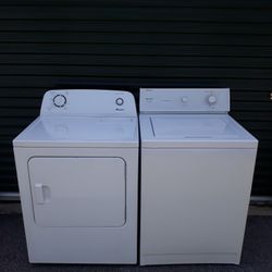 magic chef washer and Amana dryer 