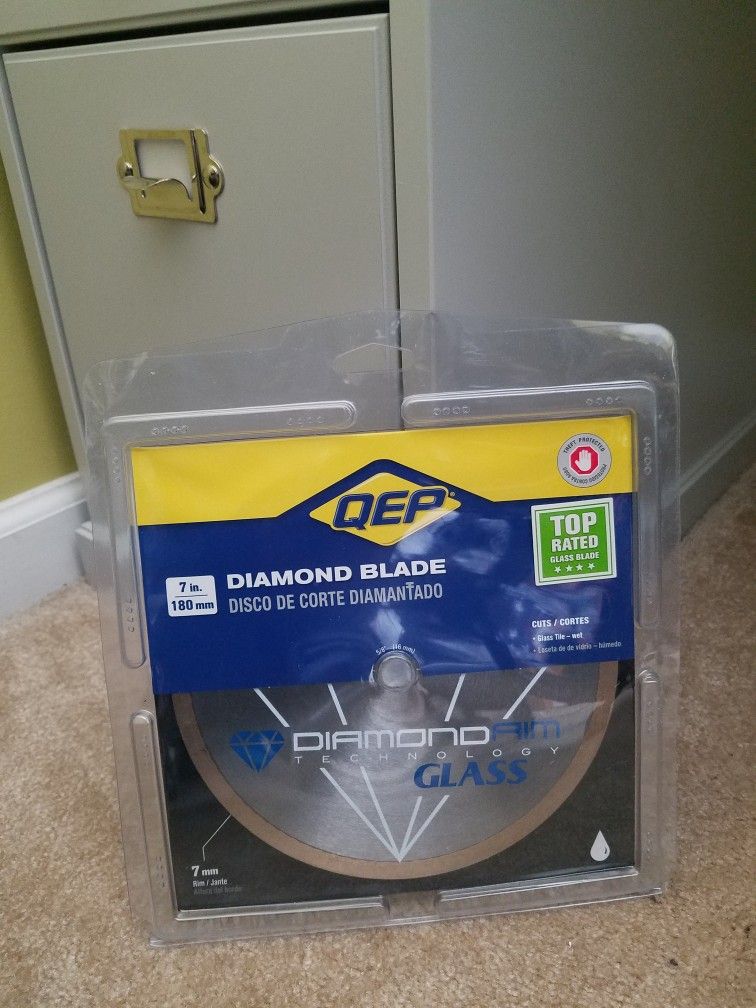 7" QEP Diamond Blade -NEW