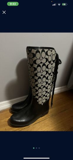 Coach rain boots for Sale in Setauket- East Setauket, NY - OfferUp