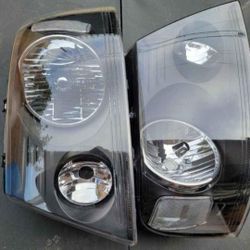 04-08 Ford F150 06-08 Lincoln Mark LT Headlights Luces Faros Micas Calaveras Focos