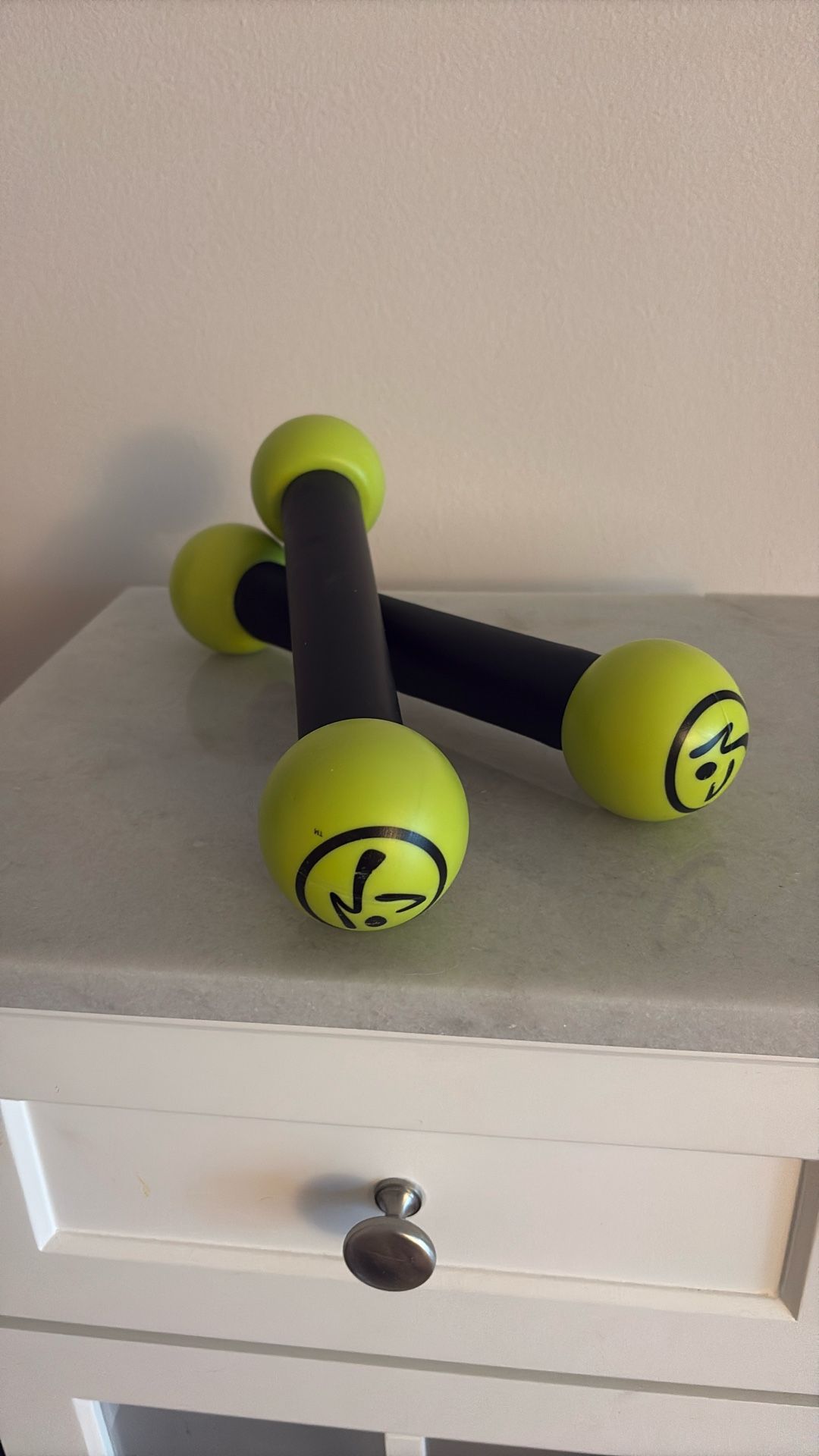 Zumba Toning Sticks/Dumbells 2.5 Lb