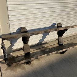 Awesome Beautiful Stained Driftwood Wall Hanging Shelf 4 Feet Long