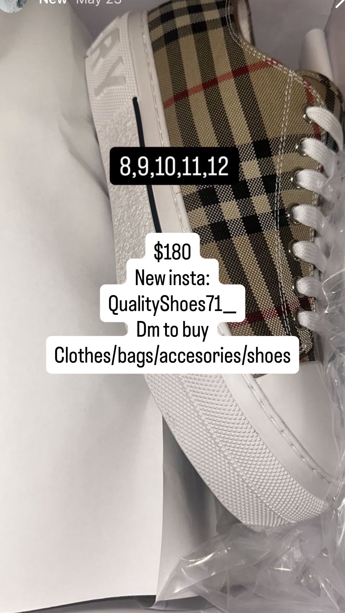 Burberry Converse 