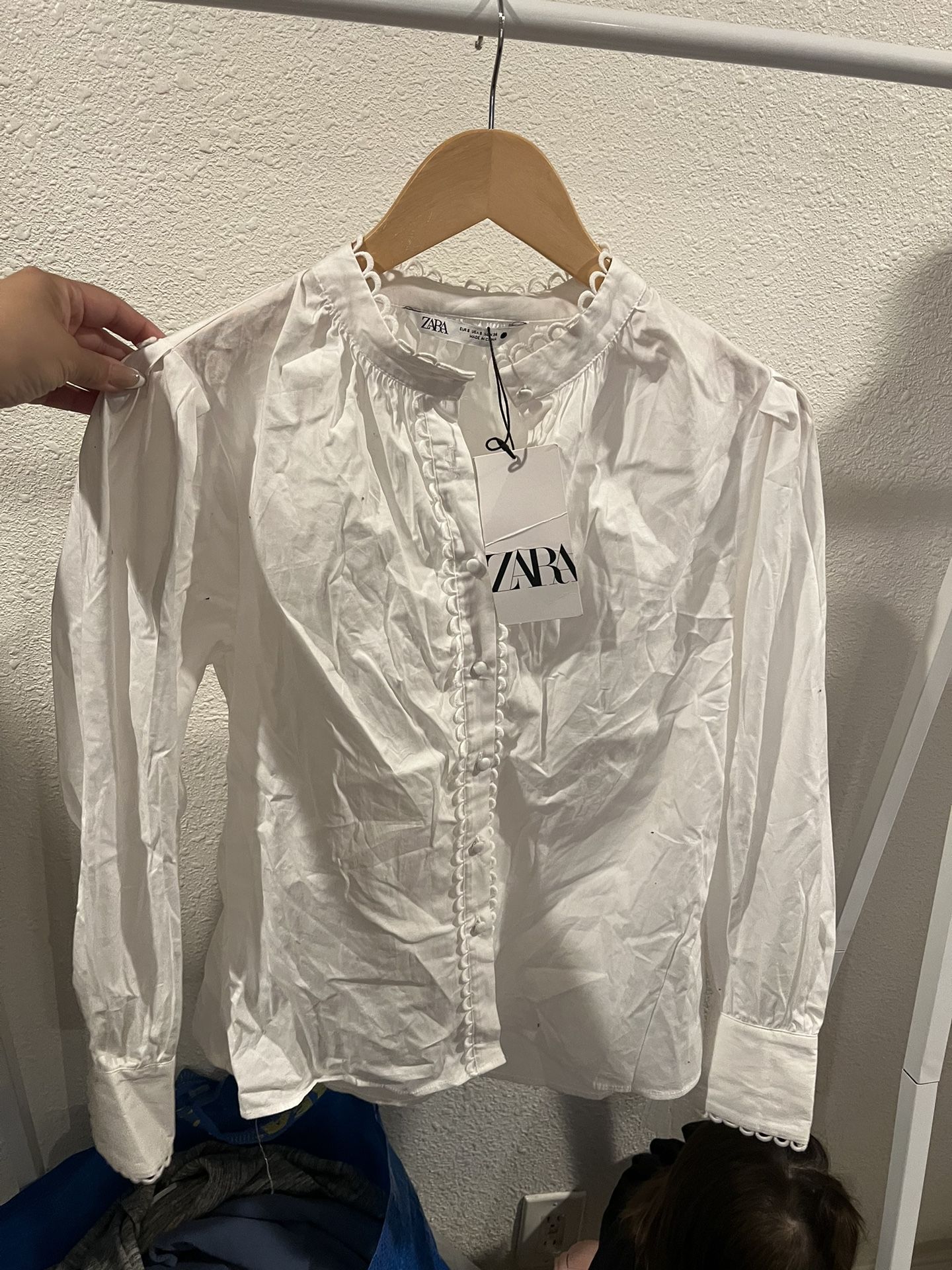 Zara White Womens Shirt 